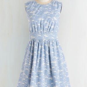 Emily and Fin Too Much Fun Dress in Sky - ModCloth